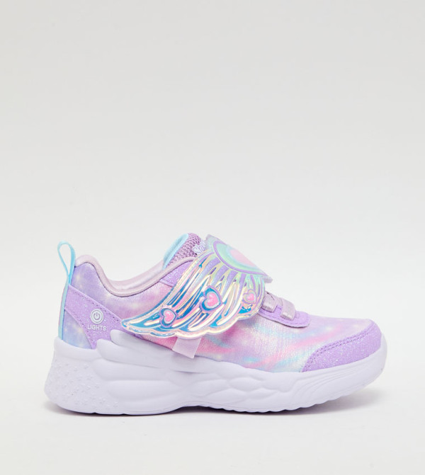 DREAM RACER Appliqued Sneakers