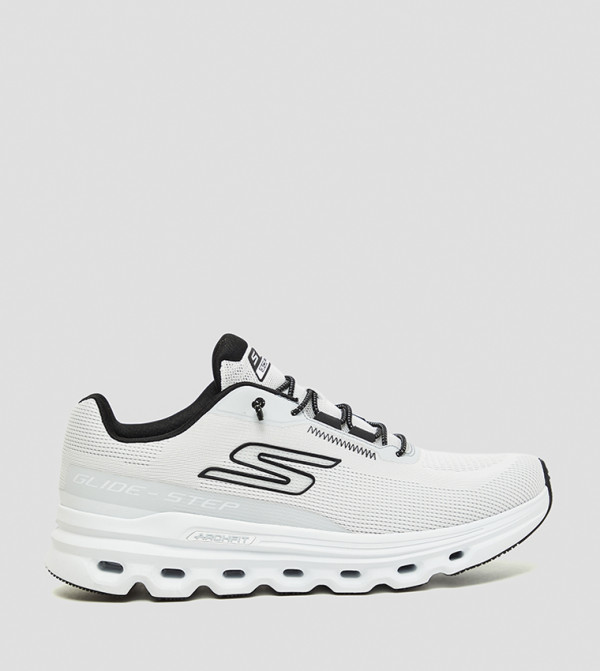 GO RUN GLIDE-STEP ARCH FIT Textured Lace-Up Shoes