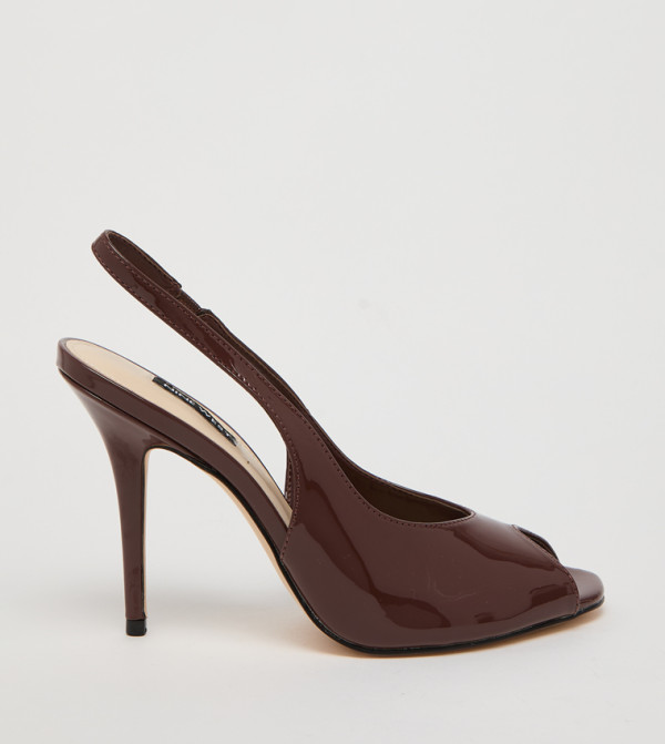 PRETTA Peep Toe Slingback Heeled Sandals