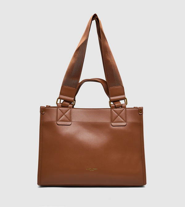 Textured Structured Mini Tote Bag