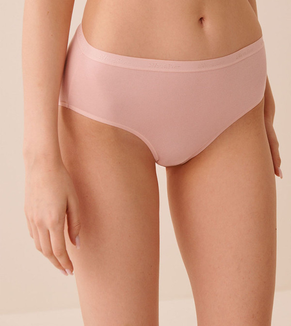 Cotton High Waist Bikini Brief