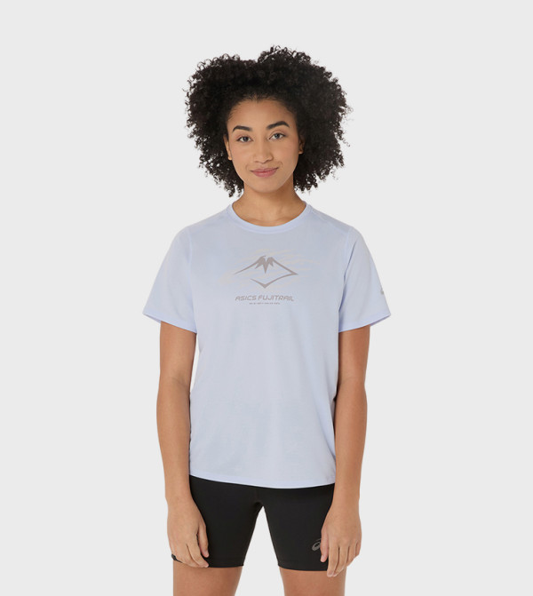 FUJITRAIL Logo Printed Active T-Shirt