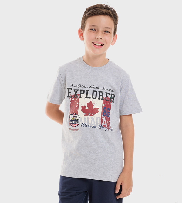 Printed Short Sleeves T-Shirt