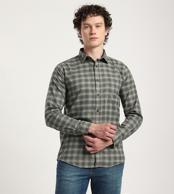 Willowy Pine Plaid Shirt