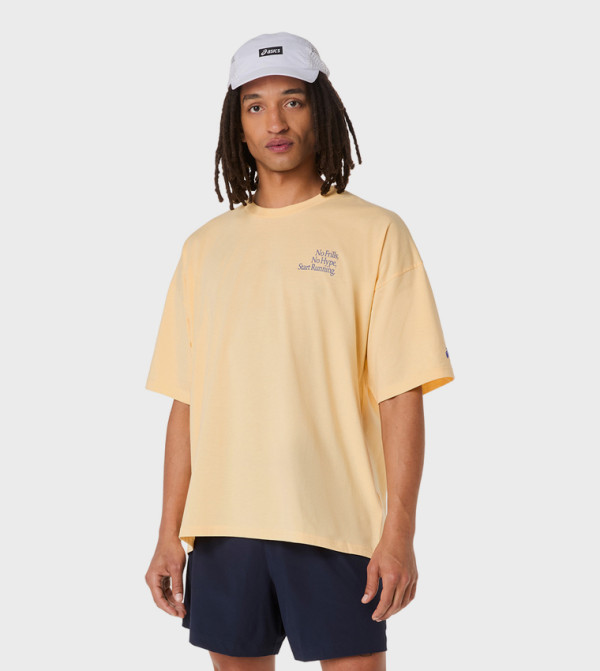 Typographic Printed Relaxed Fit T-Shirt