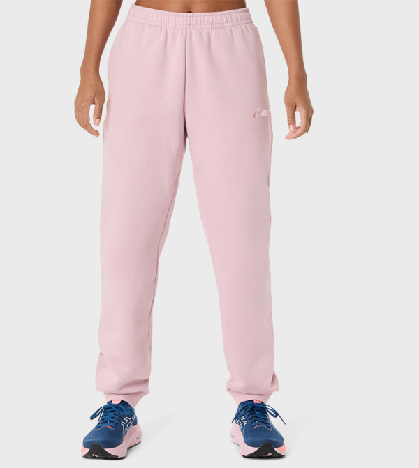 Logo Embroidered Fleece Joggers