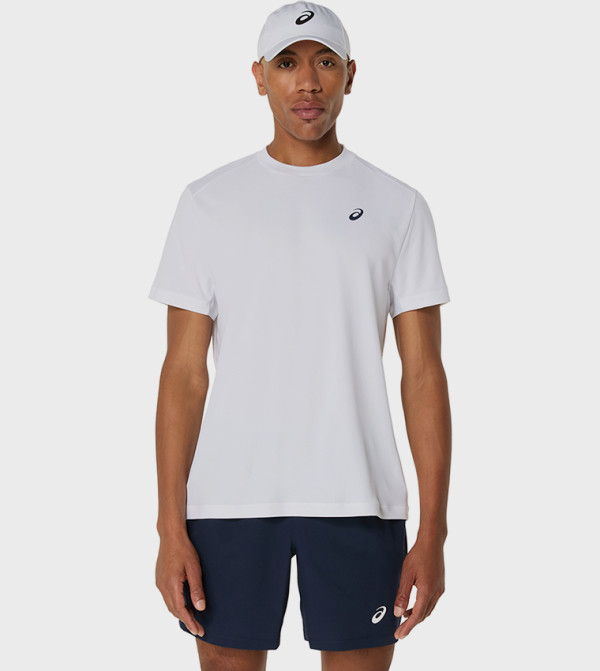 COURT Logo Printed Tennis Top