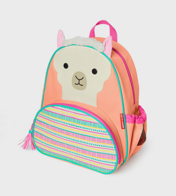 Zoo Front Pocket Backpack - Llama