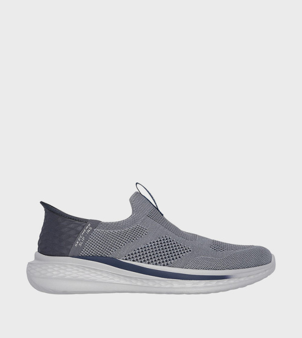 SLADE Logo Printed Slip-On Shoes