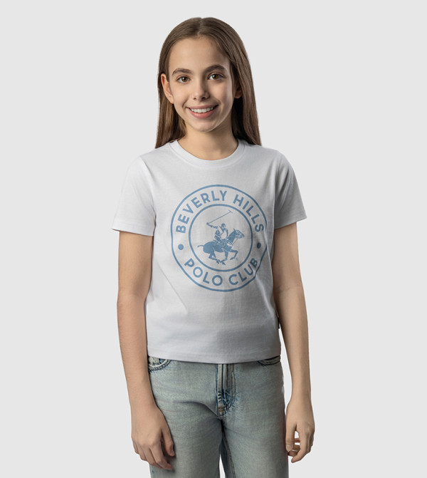Logo Printed Short Sleeves T-Shirt