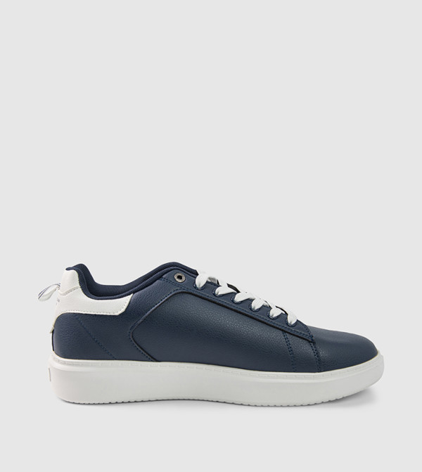 Logo Detail Lace-Up Sneakers