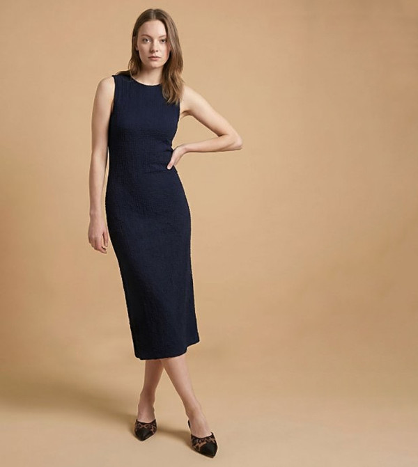Textured Maxi Tank Dress