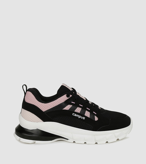 Logo Detail Knitted Platform Shoes