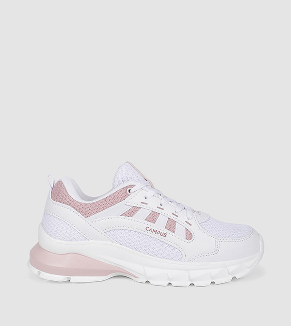 Logo Detail Knitted Platform Shoes