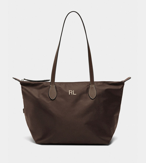 Solid Nylon Tote Bag, Large