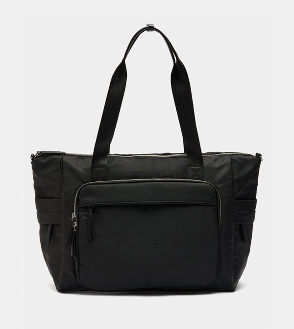Water-Repellent Nylon Tote Bag