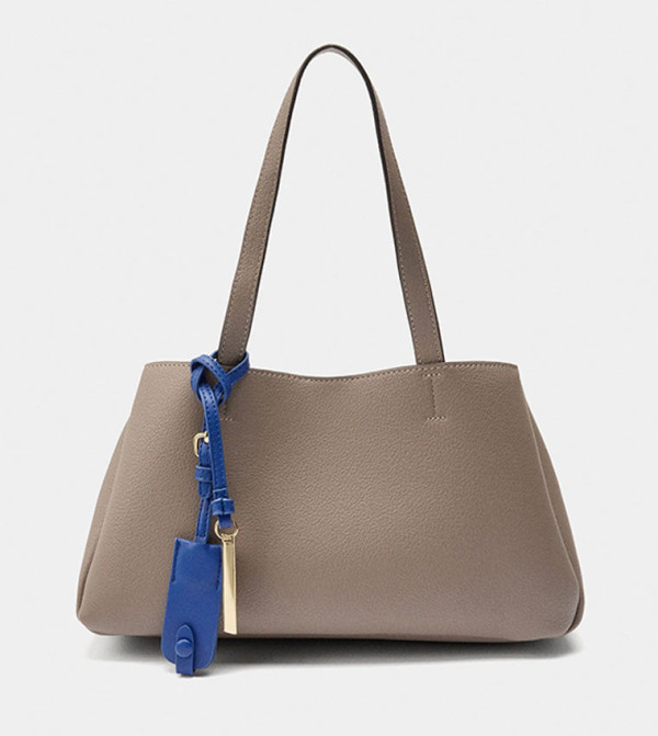 Textured Shoulder Bag