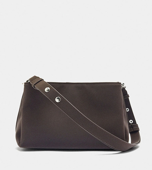 Textured Shoulder Bag
