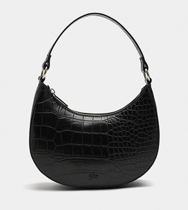 Textured Shoulder Bag