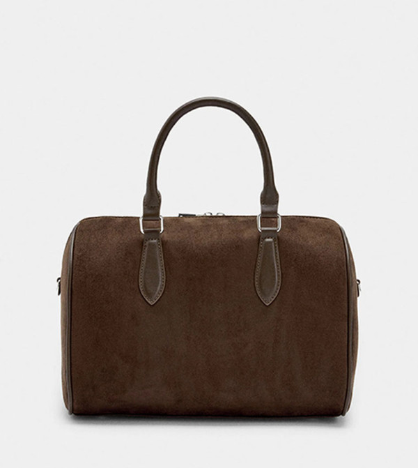 Leather Effect Handheld Bag