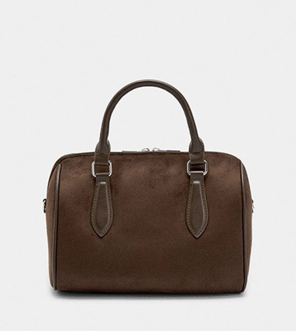 Leather Effect Handheld Bag