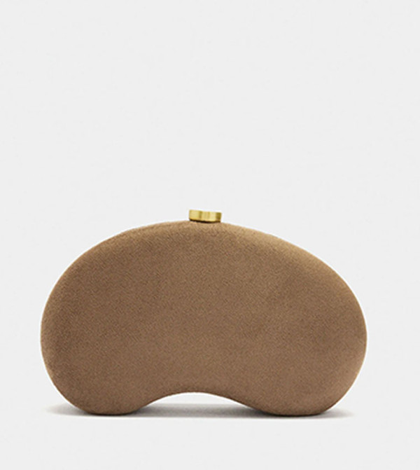 Leather Effect Party Clutch