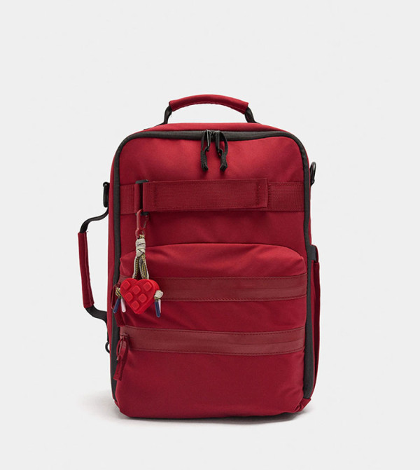 Heart Charm Nylon Cabin Backpack