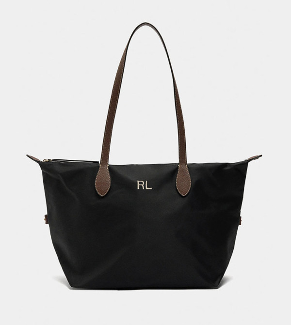 Solid Nylon Tote Bag