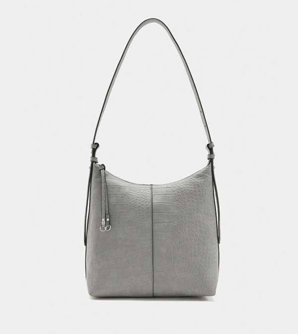 Textured Shoulder Bag