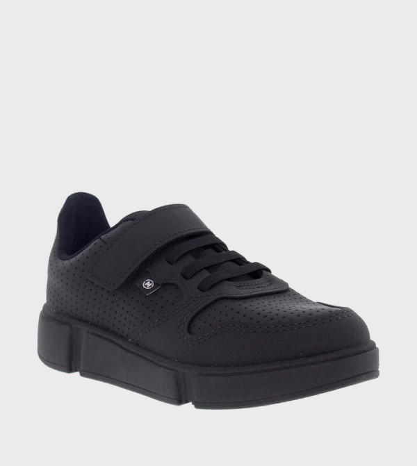 Round Toe Velcro Closure Sneakers