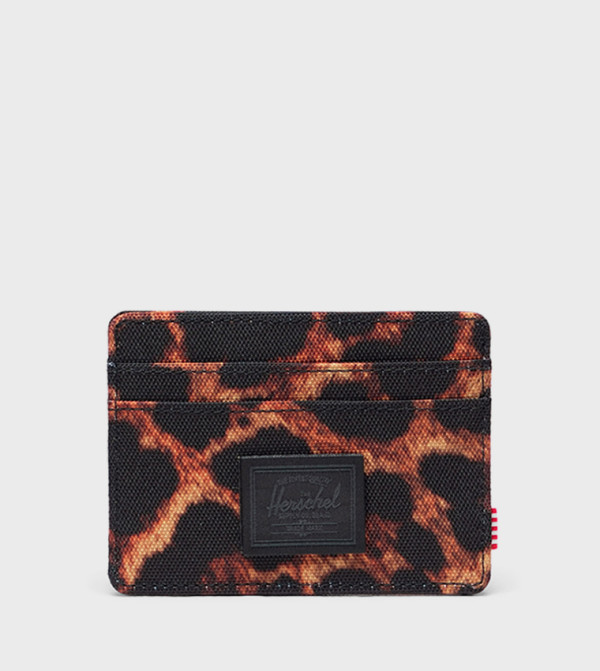 CHARLIE Animal Print Cardholder
