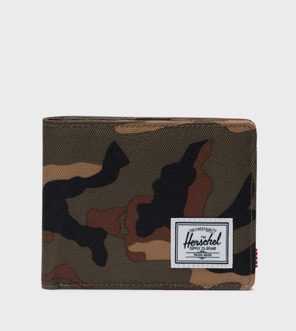 Roy Camo Print Bi-Fold Wallet