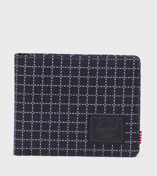 Roy Checkered Bi-Fold Wallet