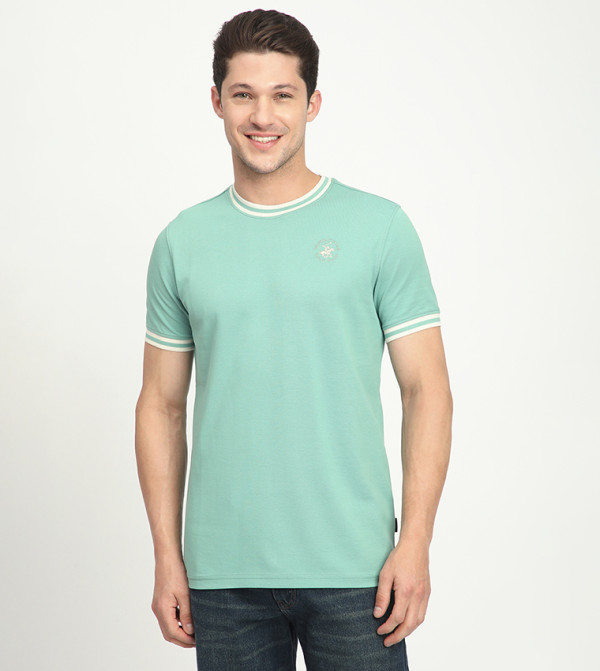 Logo Embroidered Short Sleeves T-Shirt