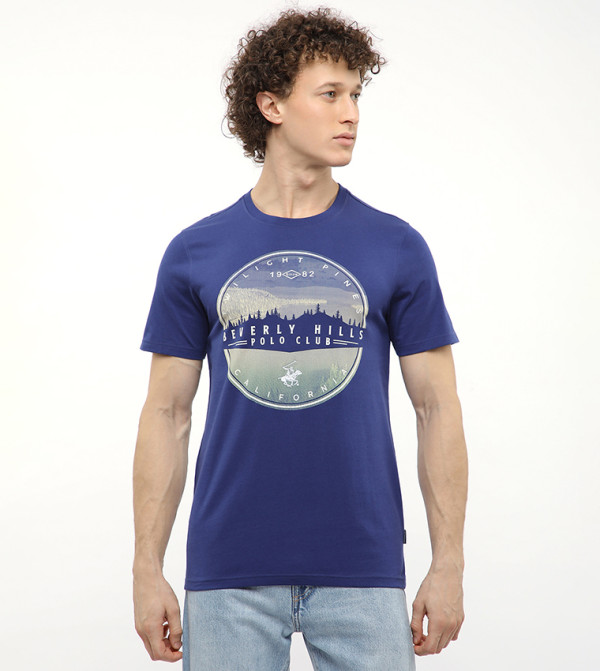 Graphic Printed Crew Neck T-Shirt