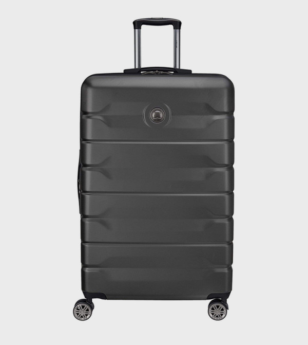 AIR ARMOUR Hardcase Expandable 4 Double Wheel Check-In Luggage Trolley Bag, 80cm