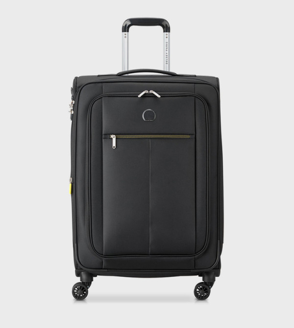 PIN UP 6 Softcase Expandable 4 Double Wheel Check-In Luggage Trolley Bag, 68cm
