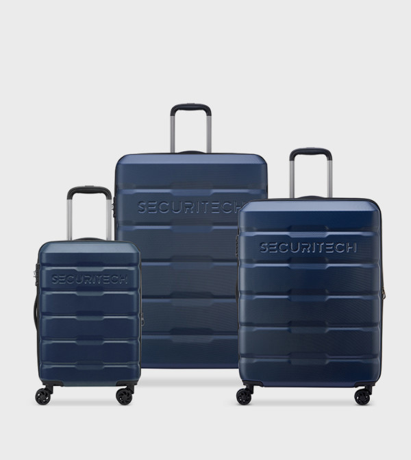 طقم حقائب بعجلات وهيكل صلب 3 قطع - 54.5/70/81 سم