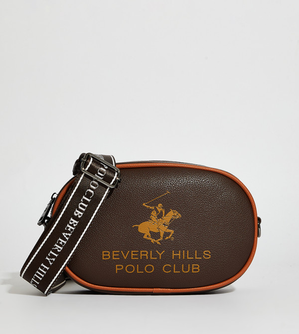 Logo Printed Crossbody Bag