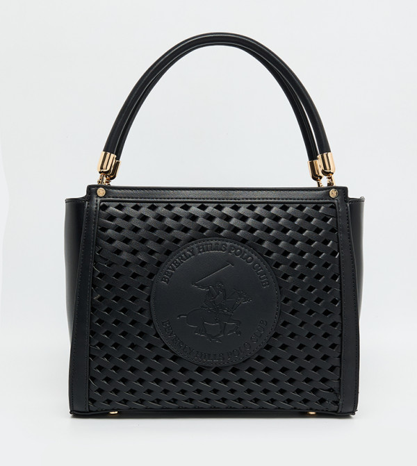 Logo Detail Satchel Bag