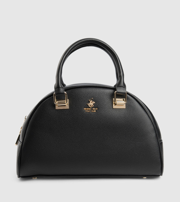 Logo Detail Satchel Bag