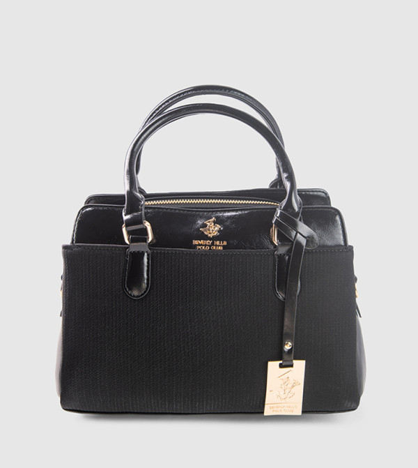 Logo Detail Satchel Bag