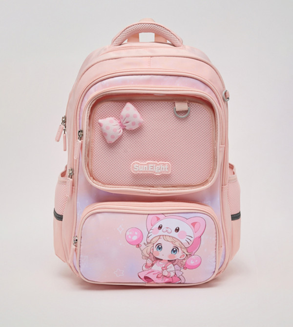 Printed Backpack