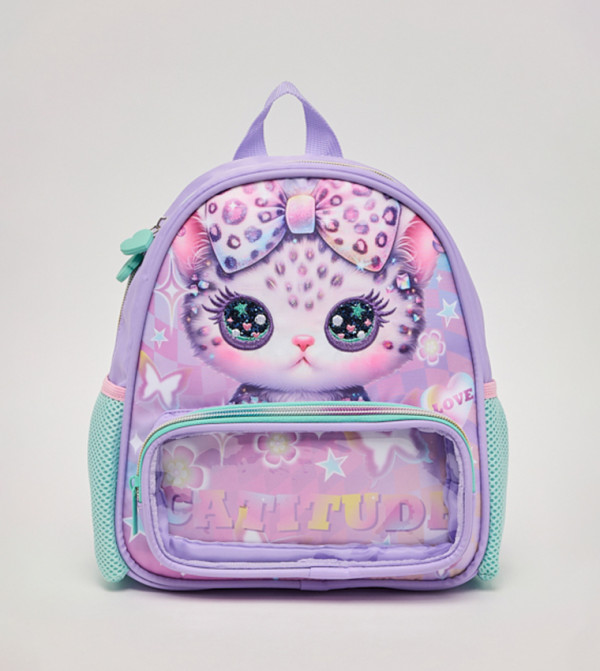 Printed Backpack