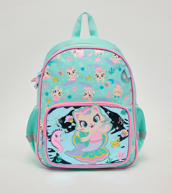 Printed Backpack