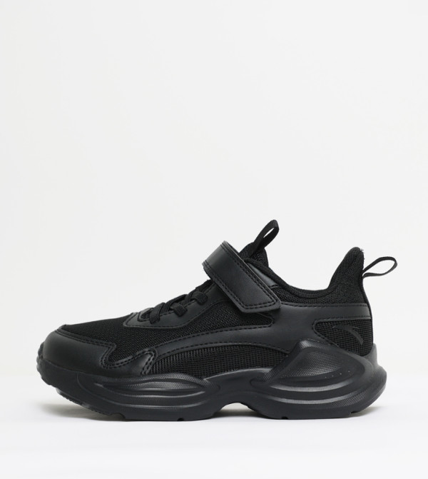 BASIC Velcro Closure Running Shoes