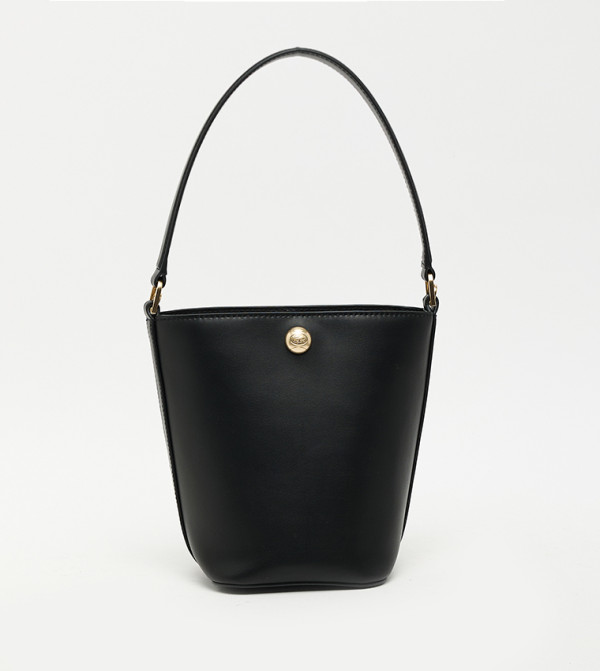 Logo Detail Bucket Bag