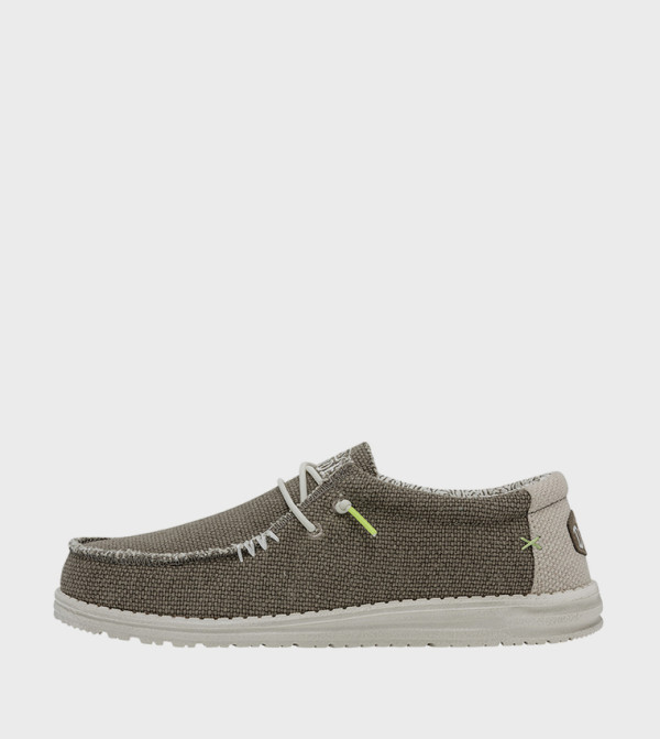 Wally Braided Color Block Slip-On Shoes