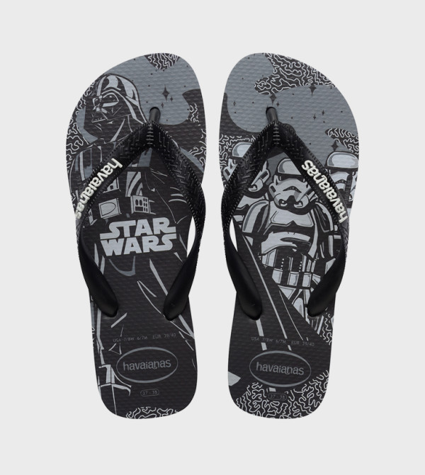 Star Wars Print Thong-Strap Flip-Flops