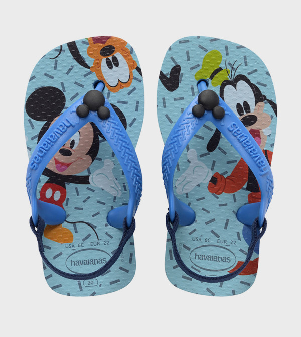 Disney Classics Printed Slingback Flip-Flops